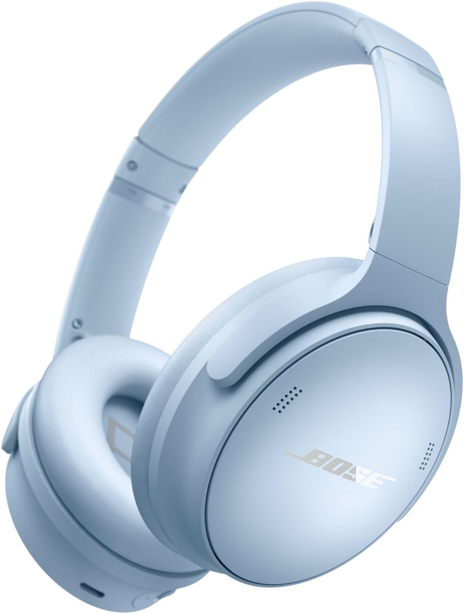 Bose QuietComfort Wireless Over-Ear Active Noise Canceling Headphones MOONSTONE BLUE : Bluetooth 5.1, Hybrid Noise Canceling Technology, 24Hr Playback, Plush Earcups
