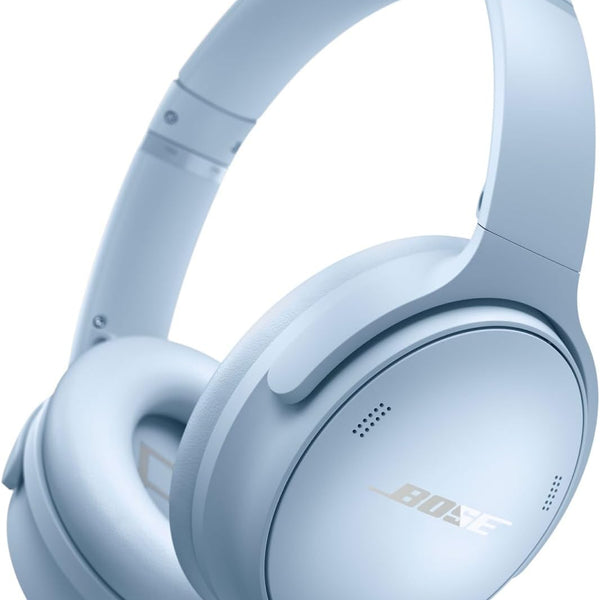 Bose QuietComfort Wireless Over-Ear Active Noise Canceling Headphones MOONSTONE BLUE : Bluetooth 5.1, Hybrid Noise Canceling Technology, 24Hr Playback, Plush Earcups