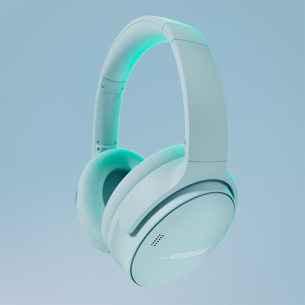 Bose QuietComfort Wireless Over-Ear Active Noise Canceling Headphones MOONSTONE BLUE : Bluetooth 5.1, Hybrid Noise Canceling Technology, 24Hr Playback, Plush Earcups
