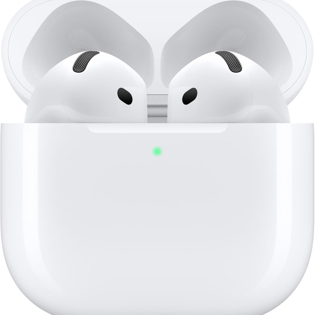 Apple AirPods 4 Wireless Earbuds, Bluetooth Headphones, with Active Noise Cancellation, Adaptive Audio, Transparency Mode, Personalized Spatial Audio, USB-C Charging Case, Wireless Charging, H2 Chip