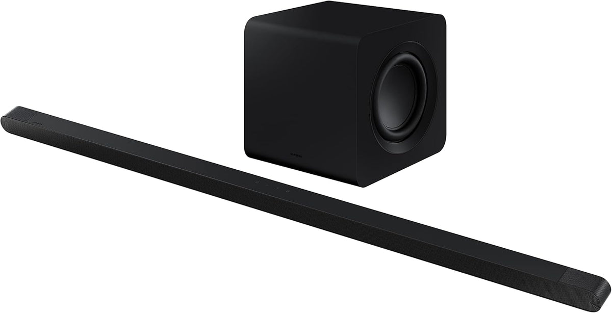 SAMSUNG HW-S800B/ZA 3.2.1ch Soundbar w/ Wireless Dolby Atmos DTS Virtual:X, Ultra Slim Design, Q Symphony, SpaceFit Sound, Airplay 2, Game Pro Mode, Alexa Built-In, 2022