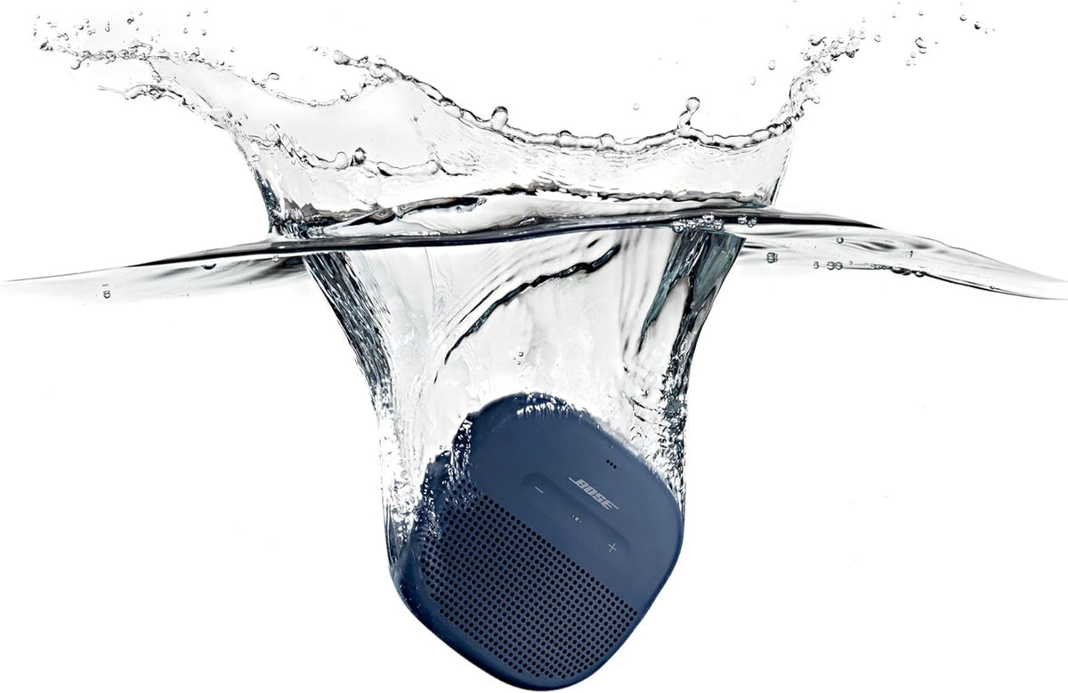 Bose SoundLink Micro Bluetooth Speaker, Waterproof Portable Speaker, Blue