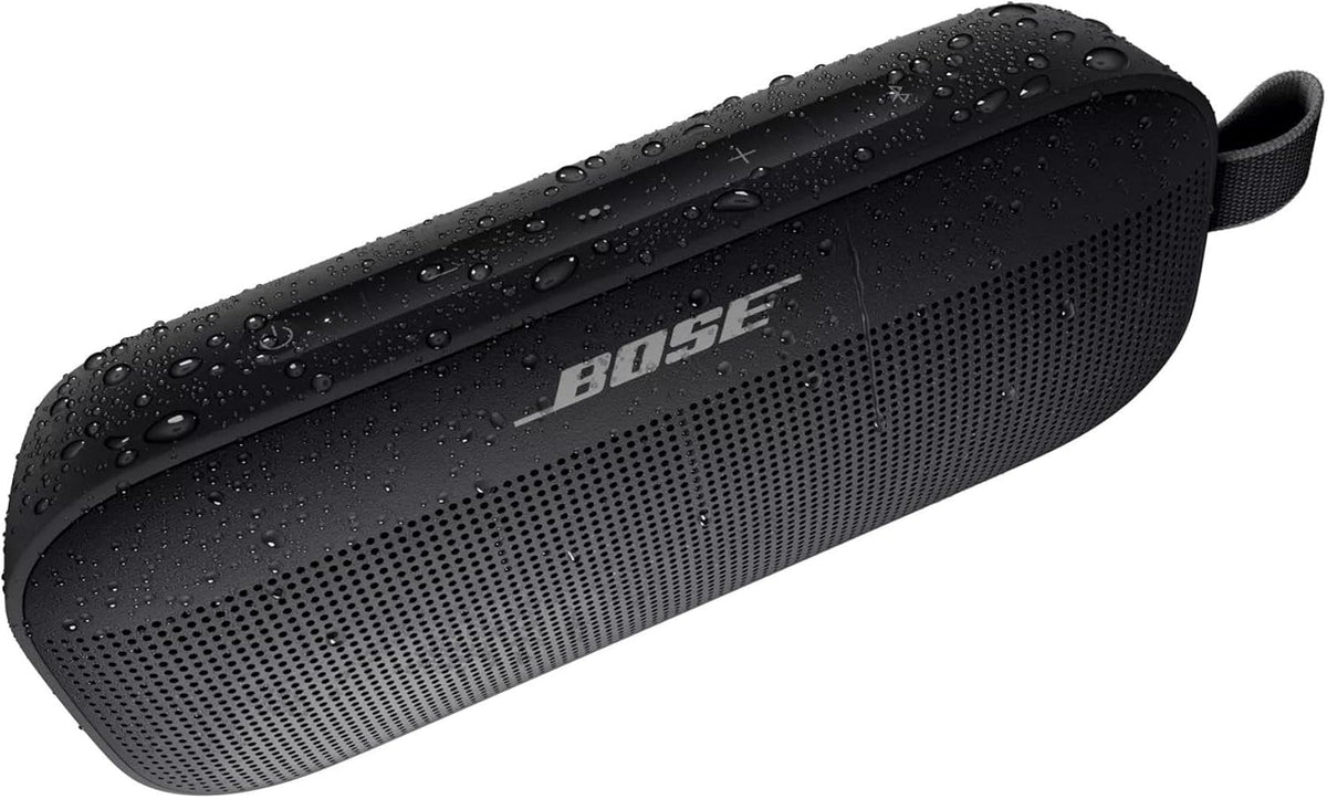 Bose SoundLink Flex Wireless Speaker BLACK : Bluetooth, IP67 Waterproof / Dustproof, Rust / UV Resistant, Up to 12 Hrs Battery Life