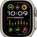  Rugged Titanium Case with Orange/Beige Trail Loop