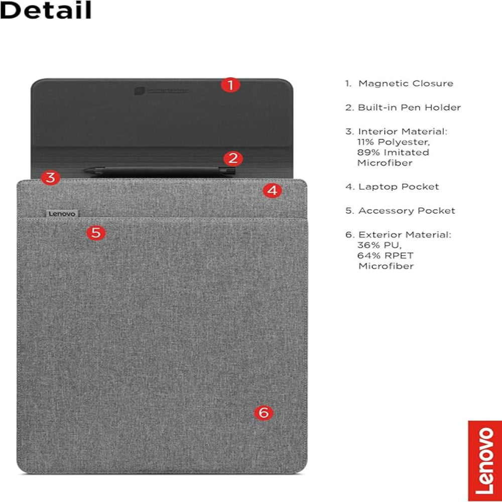Yoga Book Bag Sleeve - Gray Protective Case