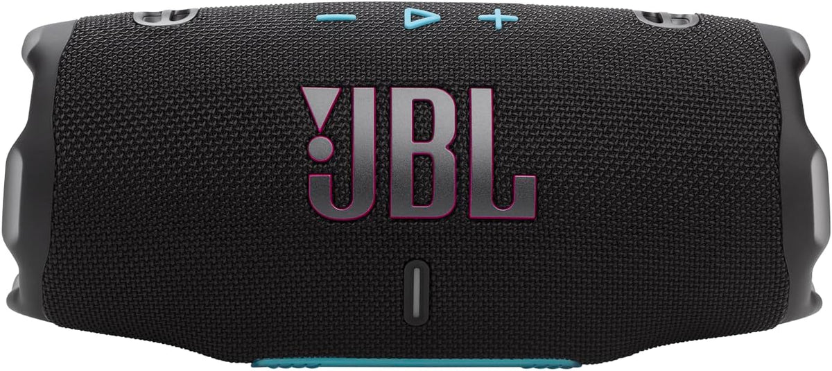 JBL Charge 6 - Portable Waterproof & Drop-Proof Bluetooth Speaker, Bold Pro Sound with AI Sound Boost, 28Hrs of Playtime, Built-in powerbank & Comes with a Sturdy/Removable Carrying Strap