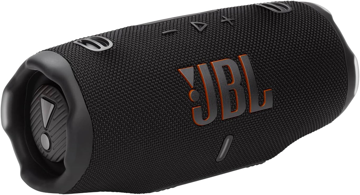 JBL Charge 6 - Portable Waterproof & Drop-Proof Bluetooth Speaker, Bold Pro Sound with AI Sound Boost, 28Hrs of Playtime, Built-in powerbank & Comes with a Sturdy/Removable Carrying Strap