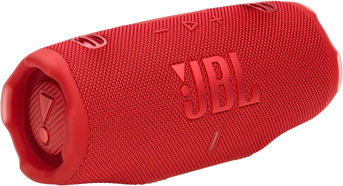 JBL Charge 6 - Portable Waterproof & Drop-Proof Bluetooth Speaker, Bold Pro Sound with AI Sound Boost, 28Hrs of Playtime, Built-in powerbank & Comes with a Sturdy/Removable Carrying Strap