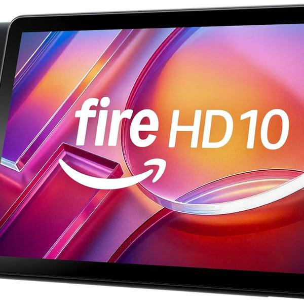 Amazon Fire HD 10 tablet, built for relaxation, 10.1" vibrant Full HD screen, octa-core processor, 3 GB RAM, 32 GB