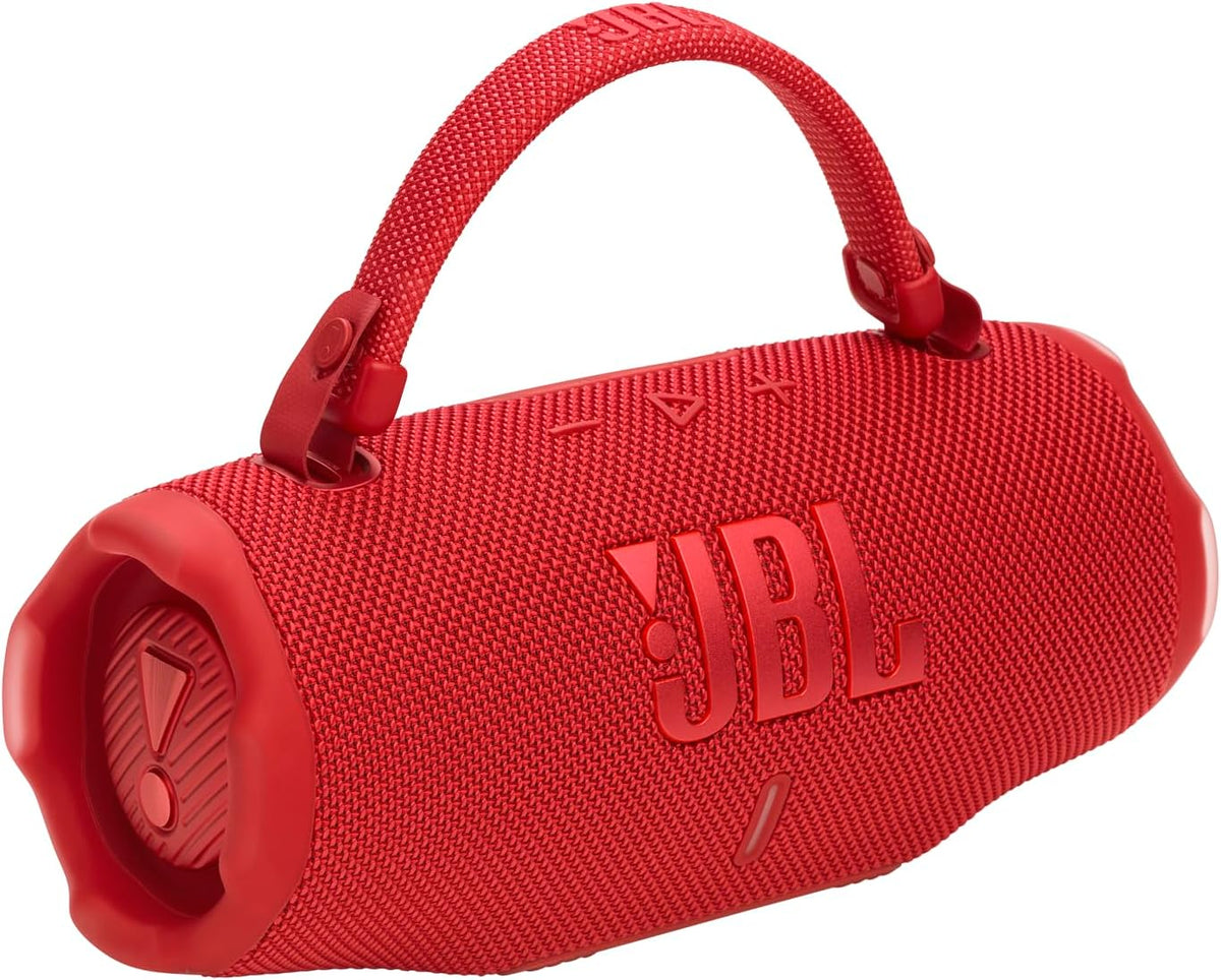 JBL Charge 6 - Portable Waterproof & Drop-Proof Bluetooth Speaker, Bold Pro Sound with AI Sound Boost, 28Hrs of Playtime, Built-in powerbank & Comes with a Sturdy/Removable Carrying Strap