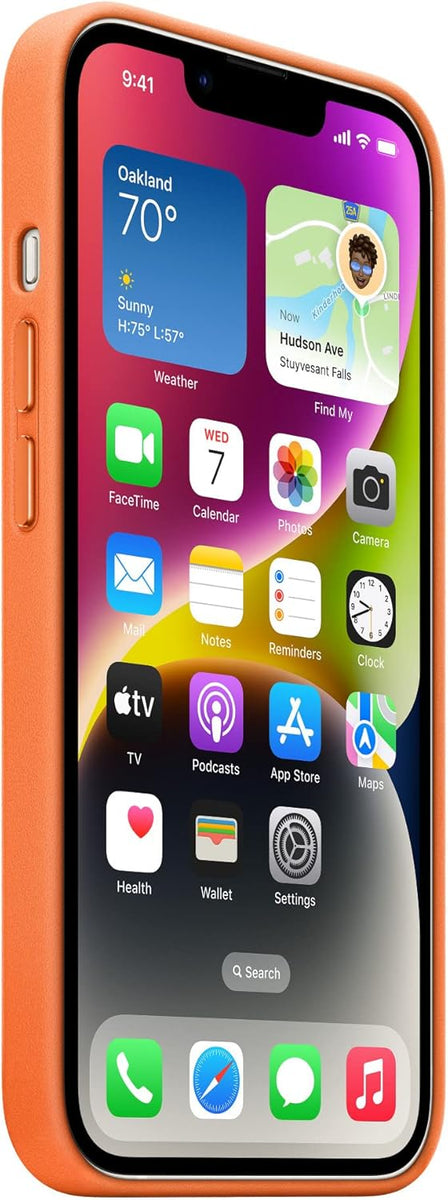 Apple iPhone 14 Plus Leather Case with MagSafe