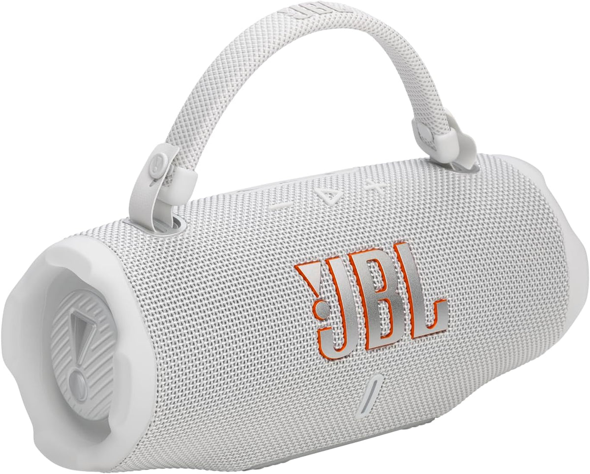 JBL Charge 6 - Portable Waterproof & Drop-Proof Bluetooth Speaker, Bold Pro Sound with AI Sound Boost, 28Hrs of Playtime, Built-in powerbank & Comes with a Sturdy/Removable Carrying Strap