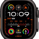  Black Titanium Case with Dark Green Alpine Loop