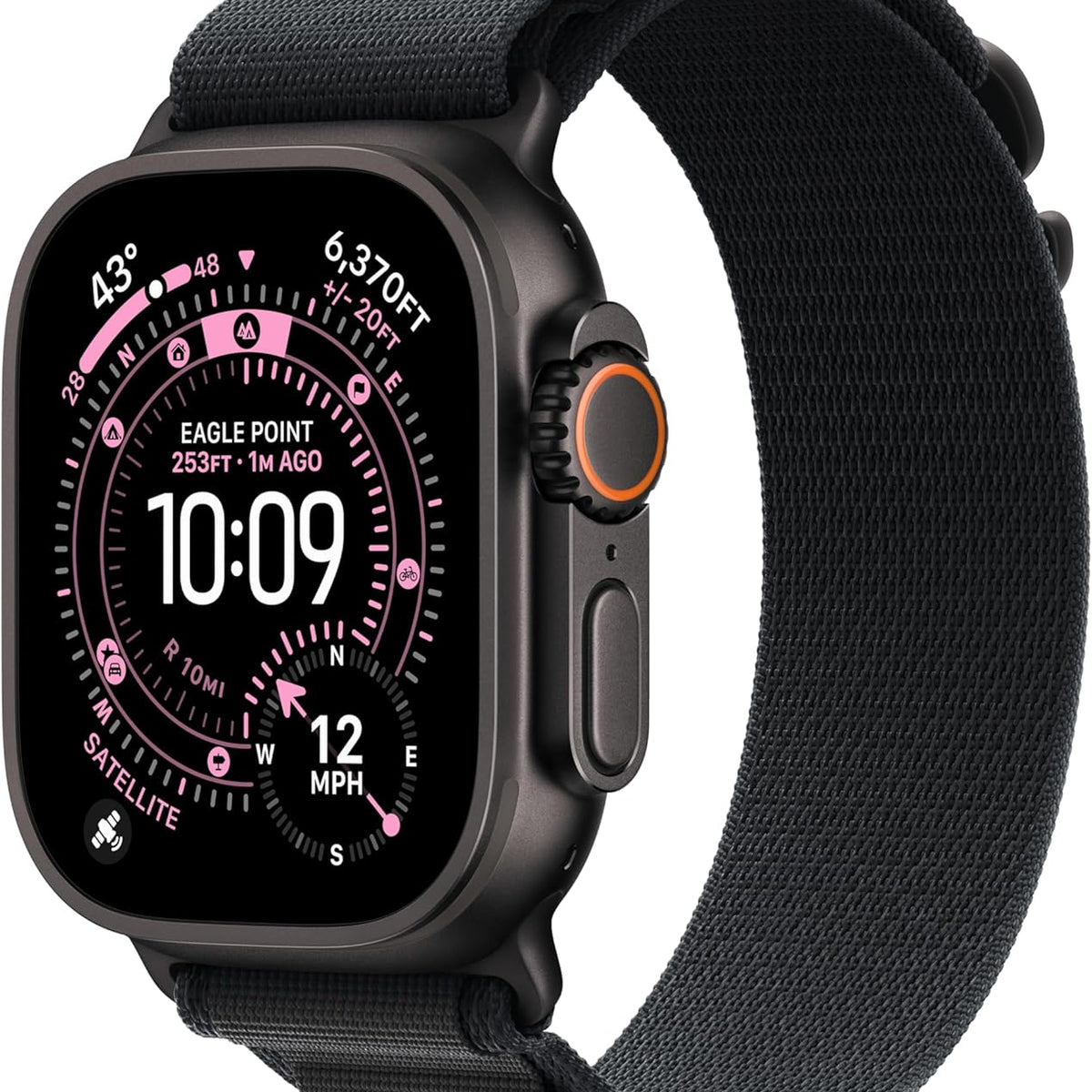 Apple Watch Ultra 2 [GPS + Cellular 49mm] Smartwatch with Rugged Titanium Case & Indigo Alpine Loop Large. Fitness Tracker, Precision GPS, Action Button, Extra-Long Battery Life