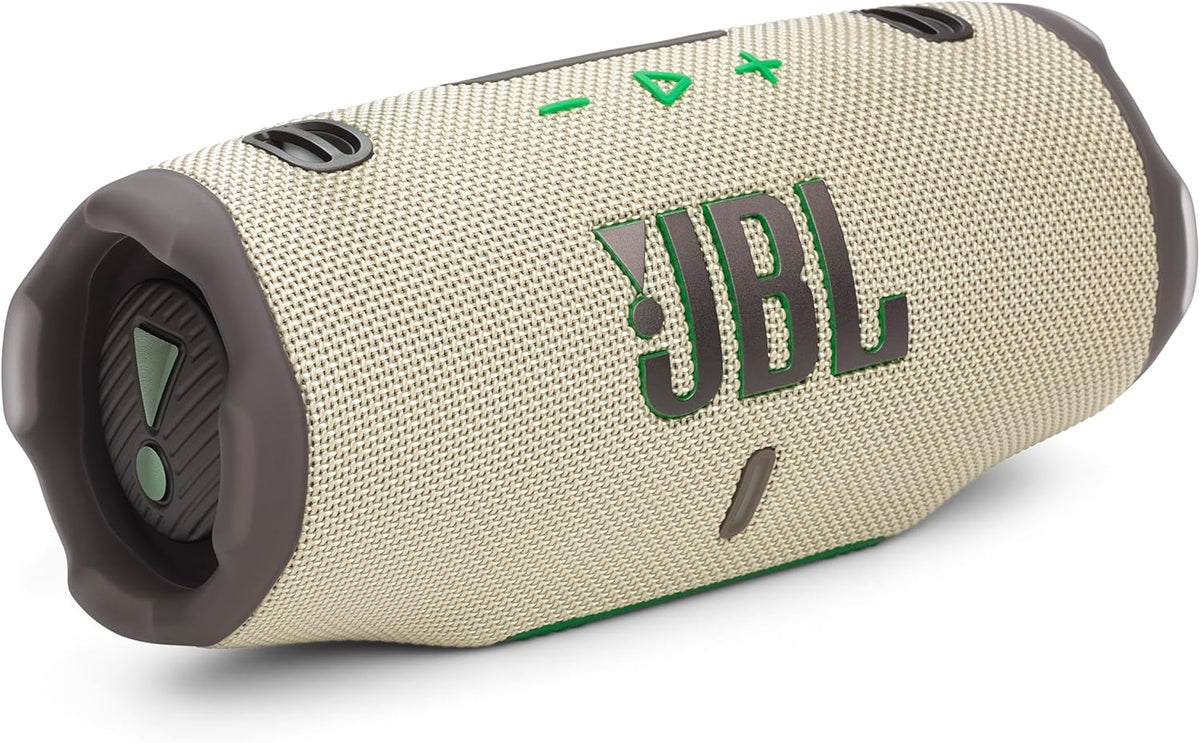 JBL Charge 6 - Portable Waterproof & Drop-Proof Bluetooth Speaker, Bold Pro Sound with AI Sound Boost, 28Hrs of Playtime, Built-in powerbank & Comes with a Sturdy/Removable Carrying Strap