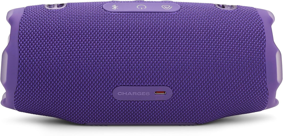JBL Charge 6 - Portable Waterproof & Drop-Proof Bluetooth Speaker, Bold Pro Sound with AI Sound Boost, 28Hrs of Playtime, Built-in powerbank & Comes with a Sturdy/Removable Carrying Strap