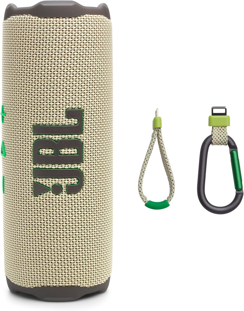 JBL Flip 7 - Portable Waterproof and Drop-Proof Speaker, Bold Pro Sound with AI Sound Boost, 16Hrs of Playtime, and PushLock System with Interchangeable Accessories