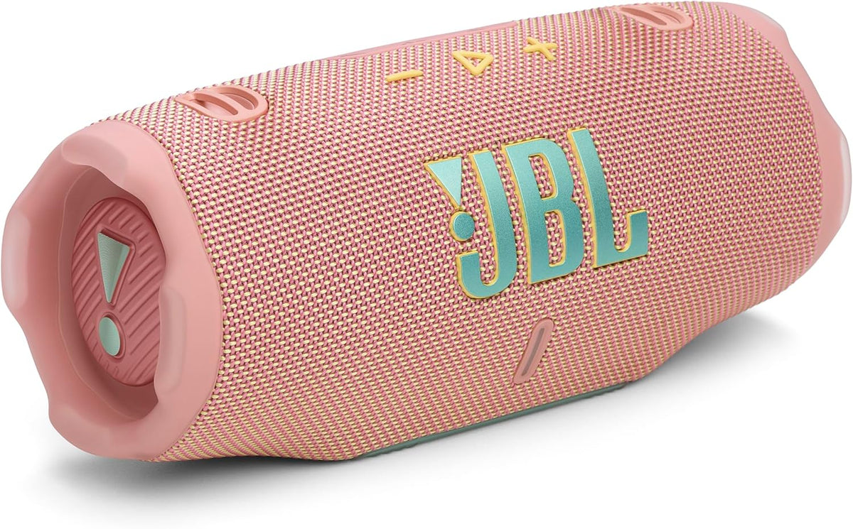 JBL Charge 6 - Portable Waterproof & Drop-Proof Bluetooth Speaker, Bold Pro Sound with AI Sound Boost, 28Hrs of Playtime, Built-in powerbank & Comes with a Sturdy/Removable Carrying Strap