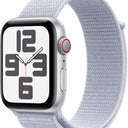  Silver Aluminum Case with Blue Cloud Sport Loop